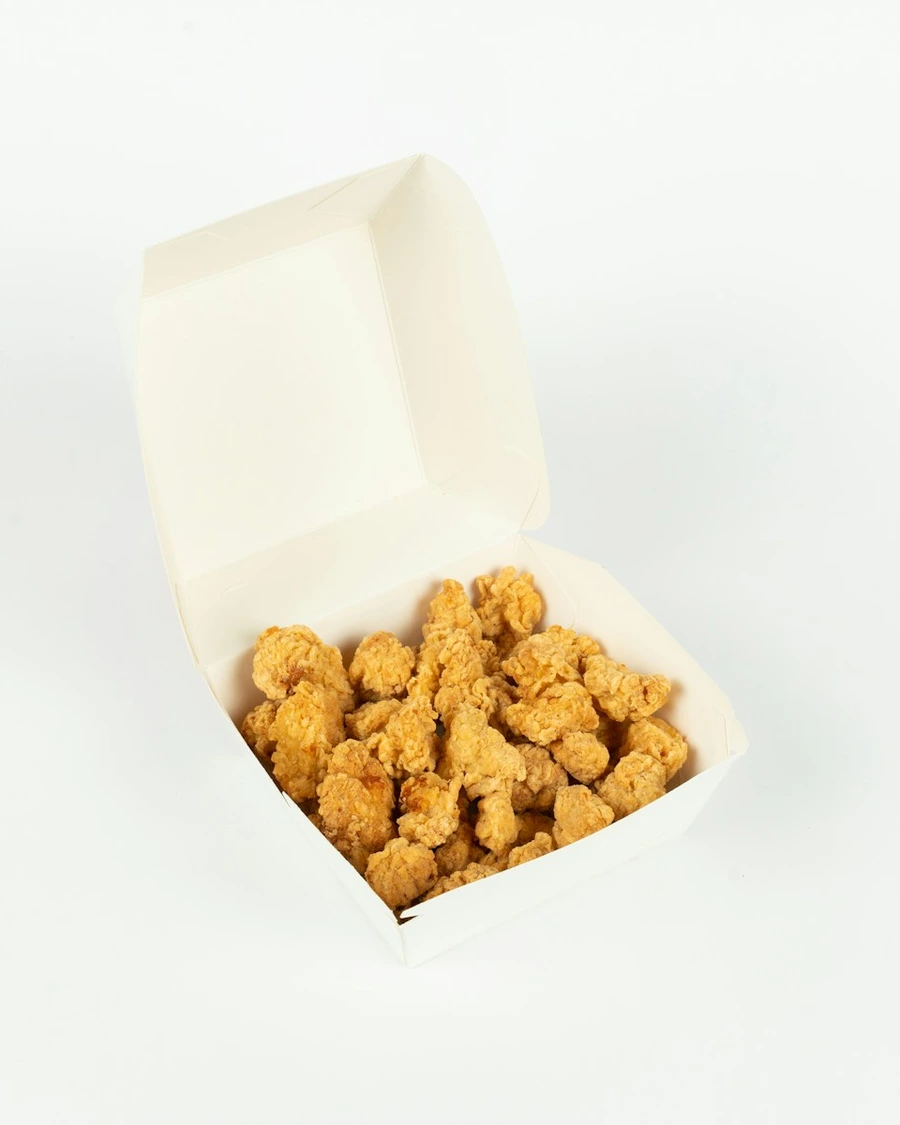 Medallones de pollo congelados